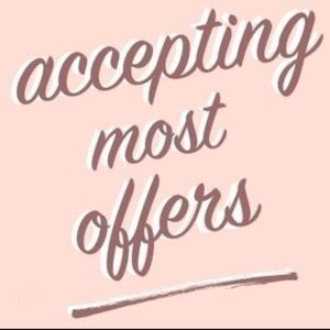 Send offers! I’m accepting or countering!